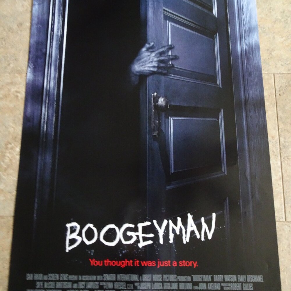 BOOGEYMAN - MOVIE POSTER - STARRING BARRY WATSON AND EMILY DESCHANEL